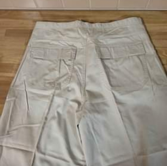 Vintage Men's cropped Chinos 90sStreet style 3/4 Capri Pants - Picture 5 of 12